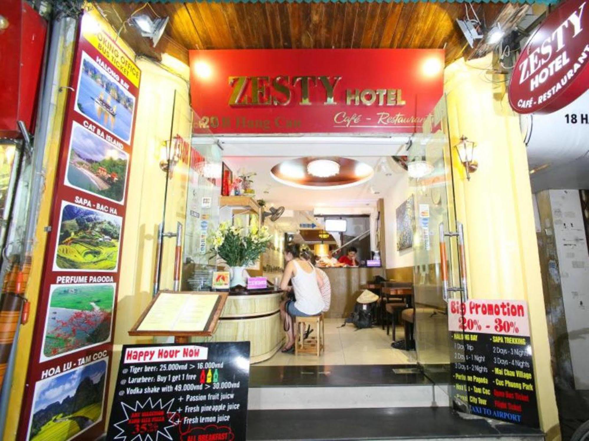 Hanoi Zesty Hotel Exterior foto